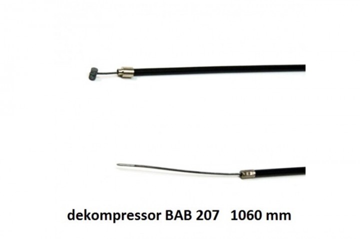 Bowden dekompresoru - Babetta 207