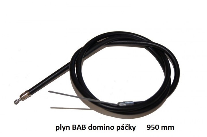 Bowden plynu Domino - Babetta