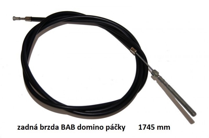 Bowden zadnej brzdy Domino - Babetta