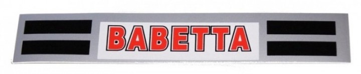 Nálepka BABETTA 155x30