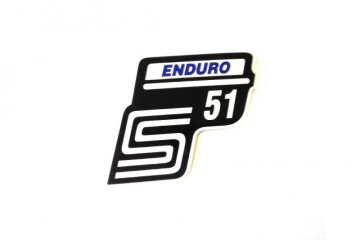 Nálepka bočná ENDURO - modrá