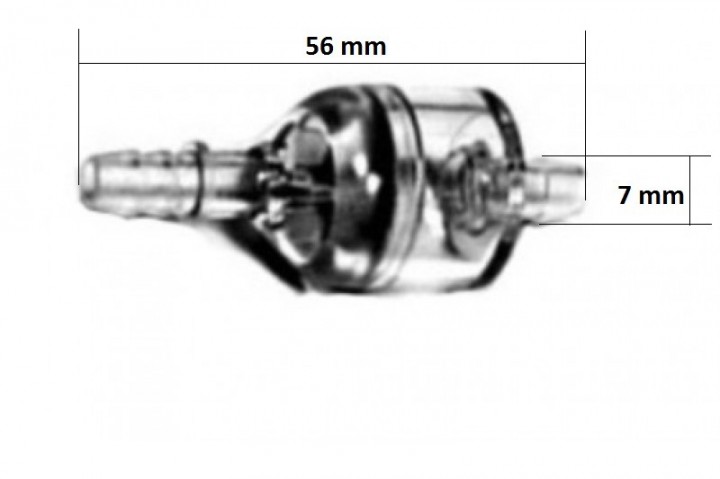 Filter benzínovej hadičky F-202 
